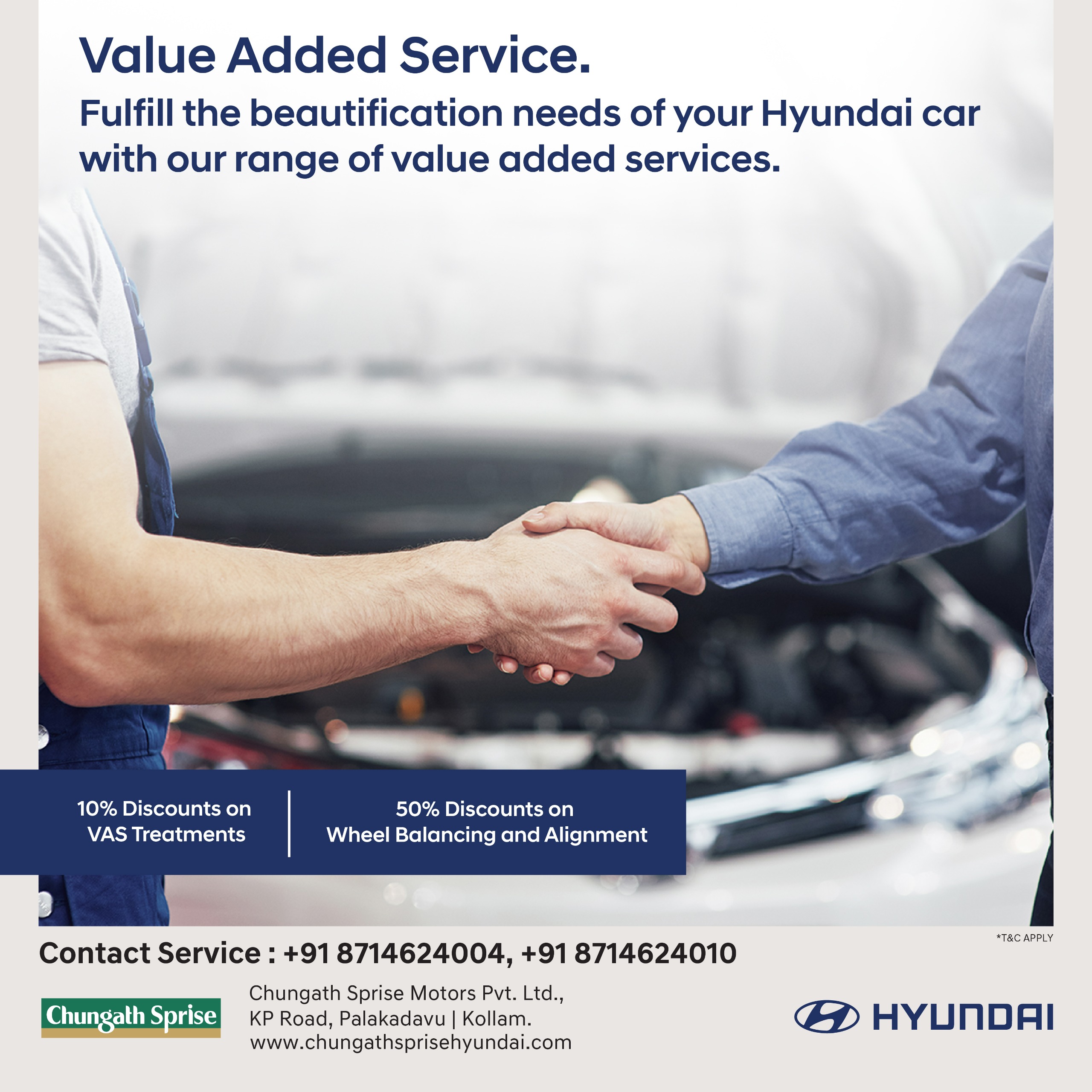 Best Hyundai Car Service Showroom Centre in Kollam | Kerala